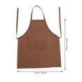 thumbnail image 3 of WHAMVOX Polyester Apron Assorted Color For Chefs Barbecue 2Pcs 27.51X23.97In, 3 of 5