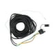 thumbnail image 3 of Arnés de cableado de remolque de 4 pines y 5 cables, conector plano de 26 pies para luces traseras Tejido, 3 of 9