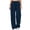 Navy, variant on BXJX Womens Straight-leg Sweatpants, Casual Sports Drawstring Decor Elastic Waist Pants with Pockets Beige Size S-2XL