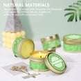 thumbnail image 5 of SCENTORINI Citronella Scented Candles, Natural Lemongrass Soy Wax for Indoor Outdoor (6 Pack), 5 of 7