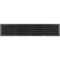 thumbnail image 2 of Rejilla de ventilación para puerta, HVAC OV, 45 cm x 9,2 cm, doble cara, negra, 2 of 7