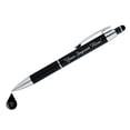 thumbnail image 3 of ExpressPen - Personalized Pens Gift Set - 2 Pack of Metal Pens w/gift box - Luxury Ballpoint Pen Custom Engraved with Name Logo or Message for Executive Business or Personal use (Black-Black), 3 of 5