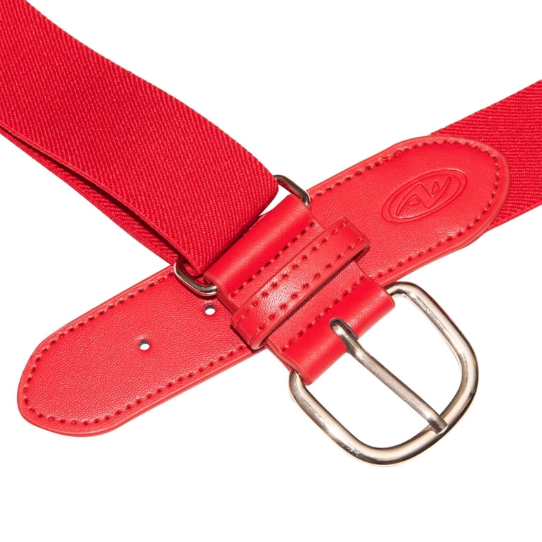 Athletic Works Youth Baseball Softball Belt, Red, Adjustable  display picture 1