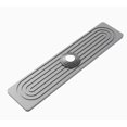 thumbnail image 1 of 1 pieza - Alfombrilla de silicona sencilla for desagüe de grifo, soporte antideslizante for jabón en baño y cocina, alfombrilla for guardar tazas y botellas de agua en la encimera., 1 of 2