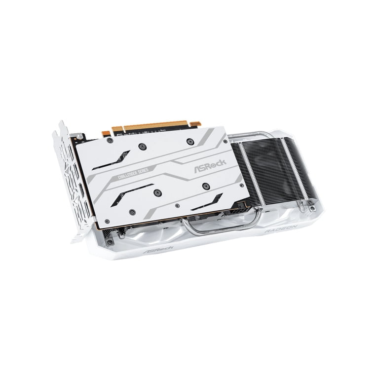ASRock Radeon RX 6600 Challenger White 8GB GDDR6 PCIe 4.0 Graphics