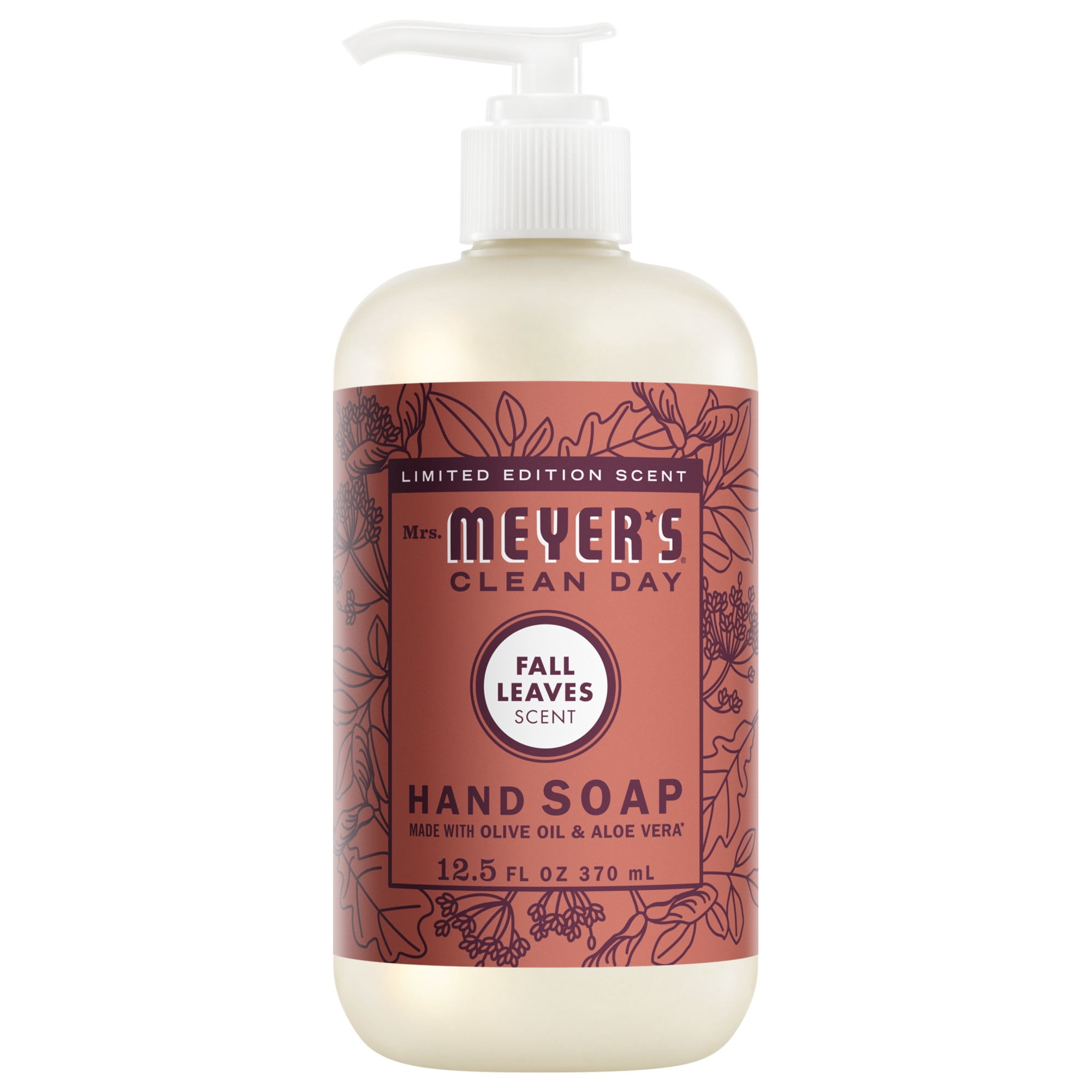 Mrs. Meyer’s Clean Day Hand Soap, Fall Leaves Scent, 12.5 Fl Oz