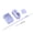 Purple Color, variant on Protective Silicone Case for Action Cameras with Shockproof Design Ventilation Holes Lens Cover and Wrist Strap