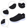 thumbnail image 6 of Rokment Orthopedic Walking Running Shoes for Women Breathable Mesh Arch Support Ortho Fitness Workout Jogging Trainning Driving Tennis Sneakers Black Size 8, 6 of 8