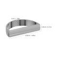 thumbnail image 2 of KALLORY 10Ud Servilletas Metálicos Semicirculares Para De De Comedor, 2 of 8