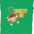 thumbnail image 4 of Inktastic Monkey Do with Monkey Boys or Girls Baby Bodysuit, 4 of 5