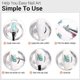 thumbnail image 4 of 12 Sheets Butterfly Nail Art Stickers Decals Self Adhesive Design Manicure Tips Nail Decoration For Women Girls, 4 of 4