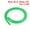 Green, variant on Uxcell Silicone Tubing, 1/4 inch ID x 3/8 inch OD 3.3ft Rubber Tube High Temp for Pump Transfer White