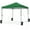 Dark Green, variant on 6x6 Pop Up Canopy Easy Set-up Tent, Portable Outdoor Canopy Instant Tent, Heavy Duty Commercial Gazebo with Wheeled Carry Bag & 4 Sandbags for Home, Party & Outdoor Activities