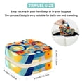thumbnail image 5 of Geometric Cube Travel Portable Decorative Box - Square Jewelry Storage and Organizer Box for Rings, Earrings, Necklaces, and Bracelets - Suitable for Girls and Women - Necklace Organizer Box, 5 of 6