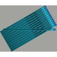 thumbnail image 1 of ezpencils - Personalized Cyan Round Pencil - 12 pkg - ** FREE PERZONALIZATION **, 1 of 3