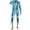 Light blue, variant on Fesfesfes Men's Halloween Jumpsuit 3D Digital Printing Bones and Muscles Sleepwear Adult One-piece Halloween Party Suit