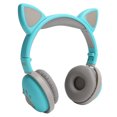thumbnail image 1 of Cat Ear Headphone, Portable HIFI Comfortable Wearing Glowing   Foldable Headsets With LED Light, For Outdoor Sports, 1 of 8