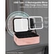 thumbnail image 5 of Estuche Cosmético Relavel con Espejo LED Impermeable Rosa, 5 of 8