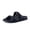 Black, variant on Cushionaire Lens Womens Sandals with Arch Support, Comfortable Sandals for Women with Braided Strap and Cushioned Footbed