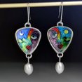 thumbnail image 2 of QQTDFG Fashion 925 Silver Dangle Drop Earrings Hook Women Turquoise Weeding Jewelry-#Style 12, 2 of 3