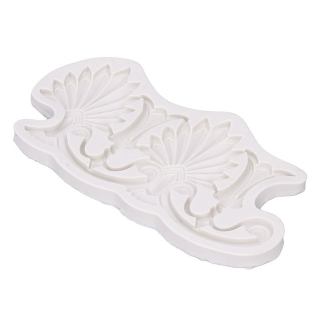 Herramientas para decorar pasteles, molde de silicona para bordes de pasteles, molde de rizos para decorar pasteles, molde de pergamino para decorar pasteles Características principales