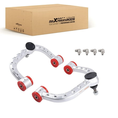 maXpeedingrods 2-4" Lift Aluminum Control Arm for F-150 2004-2020, for Ford Expedition Navigator 2006-2022, Adjustable Forged Front Upper Control Arms