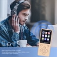 thumbnail image 4 of BT 5.0 MP3 Player, 16GB HiFi Sound, Color Screen, USB 2.0, Memory Card, 10 Hours Playback, Recorder, Lightweight Design, for Music, Videos, E Books, Gym Workouts, 4 of 7
