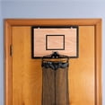 thumbnail image 5 of Wooden Basketball Hamper - Hoop Laundry Basket Over the Door - Room Decor, 5 of 6