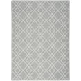 thumbnail image 2 of Nourison Modern Lines 4' x 6' Silver Modern Indoor Rug, 2 of 8