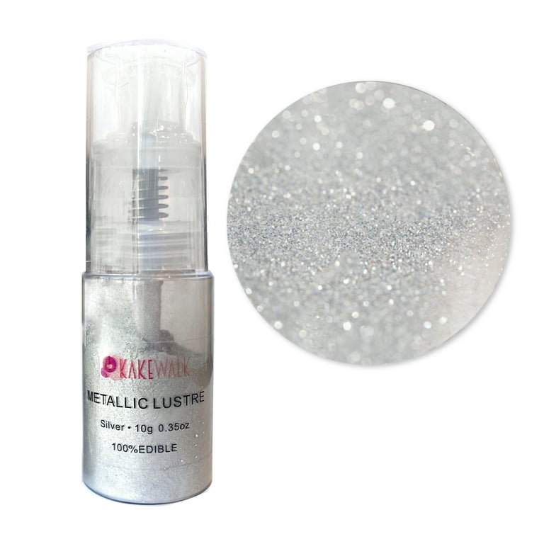 Black Edible Glitter Spray, 0.35 oz.