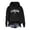 Black, variant on Men's Hoodie Canada Flag Letter Print Drop Shoulder Loose Pullover Trendy Sweatshirt