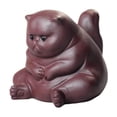 thumbnail image 1 of Té de gato enojado, té para mascotas, té para mascotas, té para mascotas, gato enojado, figura de murciélago, decoración para mesa de té, escritorio, decoración de salón de té, 1 of 5