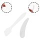 thumbnail image 2 of 10 cucharas para crema facial, cucharas para cremar y espátulas (transparentes), 2 of 7