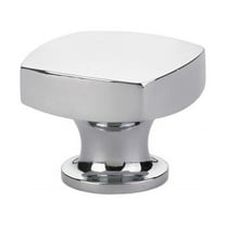 Emtek 86451 Us26 1.5 in Freestone Cab Knob in Chrome