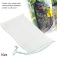 thumbnail image 3 of Herwey 50pcs Plant Fruit Protection Bags Drawstring Mesh Bag Against Insect Pest Garden Tools, Fruit Protection Bags, Fruit Protection Mesh Bag, 3 of 6