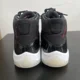 thumbnail image 3 of N I-K-E A i r-Jor-dan 11 Retro 72-10 Black/White Sneakers 378037-002 Men's Size 8.5, 3 of 6