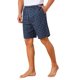 thumbnail image 5 of Pantalones cortos de pijama de cuadros casuales de verano para hombres con cintura elástica Inspire Chic 34 Azul, 5 of 6