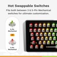 thumbnail image 4 of Teclado mecánico personalizado Glorious GMMK 3 PRO 75% negro, 4 of 6