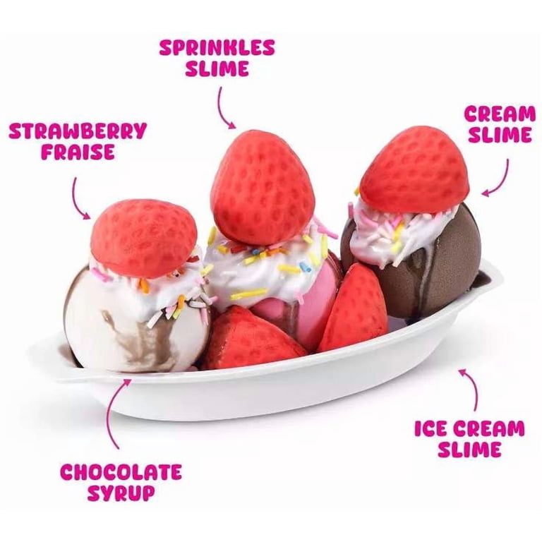 ZURU Slime Mart Ice Cream Slime Kit, Squishy Foodie Creations
