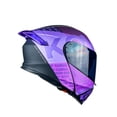 thumbnail image 2 of Casco Para Mujer Abatible Moto Kov Thunder Flow Morado Dot, 2 of 5