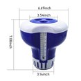 thumbnail image 3 of Pool Dispenser, Mistaha 7 Inch Pool Chemical Dispenser with Thermometer Floating Chlorine Tablets Dispenser Spa Chemical Dispenser for Outdoor Indoor Swimming Pools Spas Hot Tubs Fish Ponds, 3 of 8