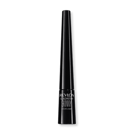 Revlon ColorStay Skinny Liquid Eyeliner, Waterproof, Ultra-fine tip, Smudgeproof, Longwearing, 301 Black Out