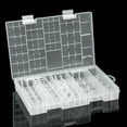 thumbnail image 3 of Battery Holder Storage Box, Multifunctional Transparent Hard Plastic Case Holder for AAA/AA/C/D/9V Cell Battery, 3 of 12