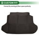 thumbnail image 3 of Alfombrilla de maletero trasero Unique Bargains para Honda CRV 2002-2006, XPE, cuero de microfibra, negro, cara plana, patrón circular 3D, 3 of 7