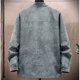 thumbnail image 3 of Blusa y camisa de manga larga con cuello vuelto para hombre, blusa informal de moda con cuello vuelto, camisa, chaqueta con bolsillos, blusa holgada de manga larga con cuello, camisa para hombre, abri, 3 of 4