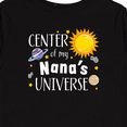 thumbnail image 4 of Inktastic Center of My Nana's Universe Boys or Girls Long Sleeve Toddler T-Shirt, 4 of 5