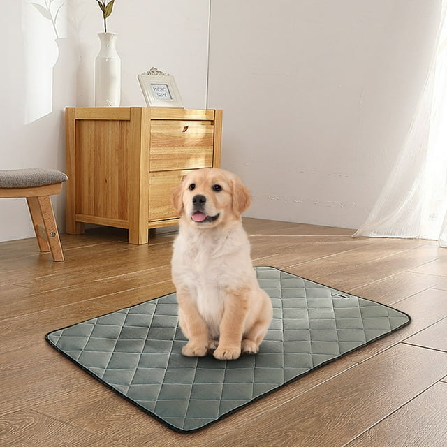 Xihbxyly Cojín para Asiento de Coche para Mascotas, Cama Portátil para Perros, Diseño Plegable y Cómodo, Aislamiento Cálido, Tela Fácil de Limpiar, Ideal para Viajes y Uso Doméstico, Perros Pequeños,