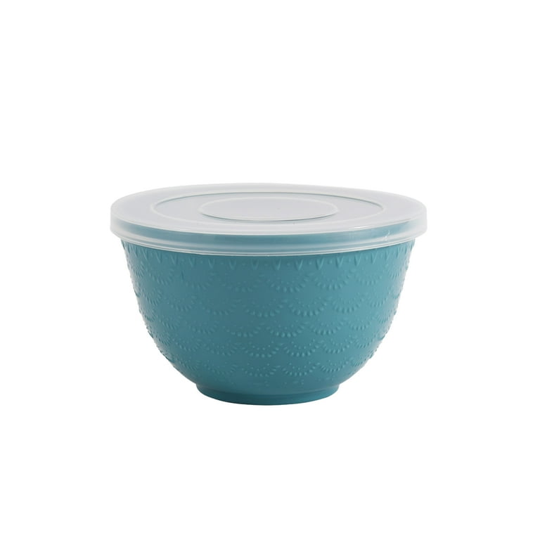 Pioneer Woman-8 Piece Bowl Set, Sweet Romance, Teal