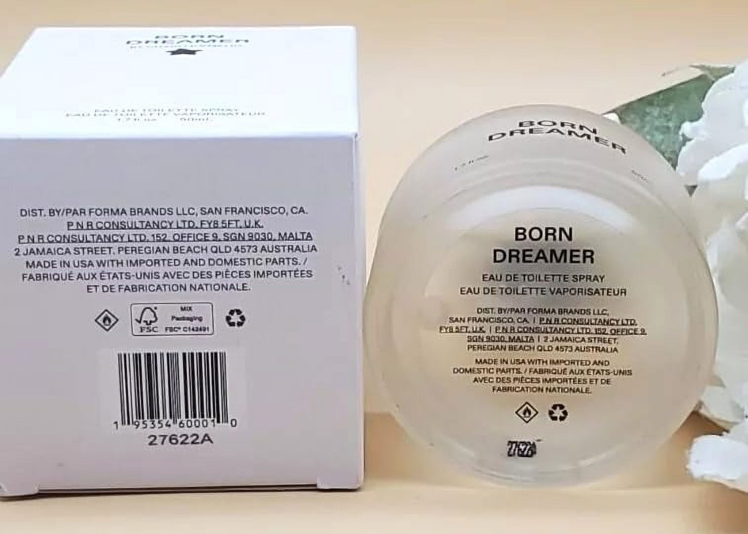 Charli D'Amelio Born Dreamer Eau de Toilette, Perfume for Women, 1.7 oz Spray