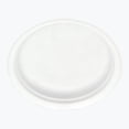 thumbnail image 4 of Reharvest Platos de Comedor 9" (23 Cm) [Paquete de 50], Resistentes, 100 % Biodegradables, Compostables en Casa, sin Plástico, sin BPA, Hechos de Fibras de Caña de Azúcar de Bagazo Ecológicas, 4 of 5